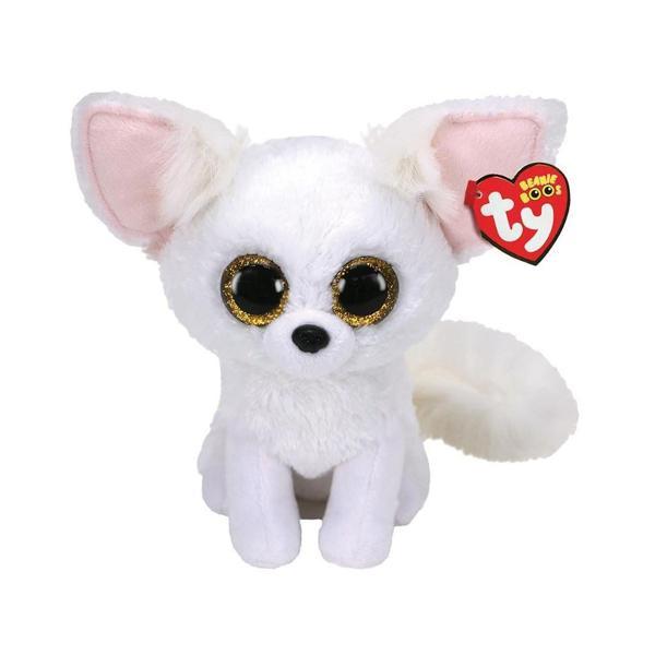 Eğlenceli Oyuncak TY Beanie Boos Peluş Kar Tilkisi-Fennec 15cm Kız Erkek Çocuk Eğitici Eğitici Oyu - Image 1