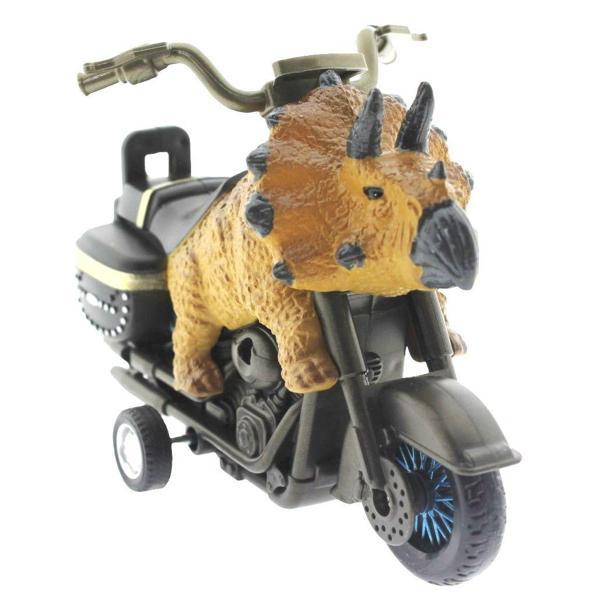 Kız Erkek Çocuk Oyuncak Sürtmeli Dinozor Motor Triceratops Kız Erkek Çocuk Eğitici - Image 1