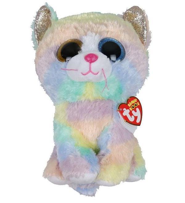Öğretici Oyuncak TY Beanie Boos Kedi Peluş Heather 15cm Kız Erkek Çocuk Eğiticila - Image 1