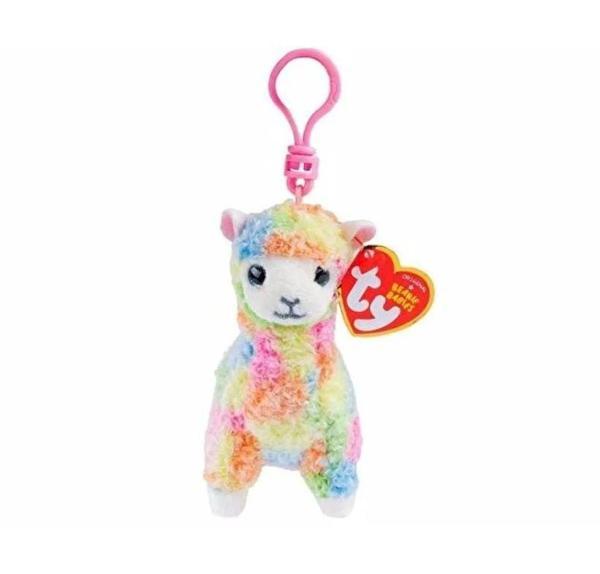 Öğretici Oyuncak Ty Beanie Boos Peluş Renkli Lama Anahtarlık Lola Kız Erkek Çocuk Eğitici Eğitici - Image 1