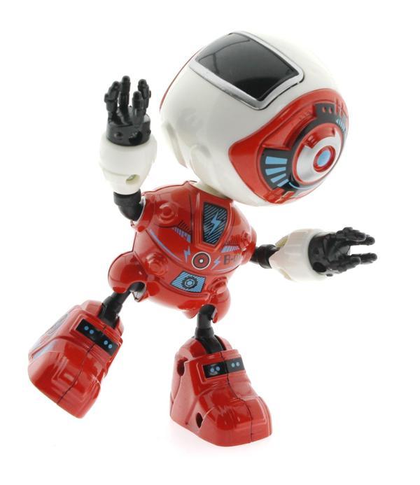 Kız Erkek Çocuk Oyuncak Dekoratif Sesli Işıklı Mini Sevimli Kırmızı Robot Kız Erkek Çocuk Eğitici Eğitic - Image 1