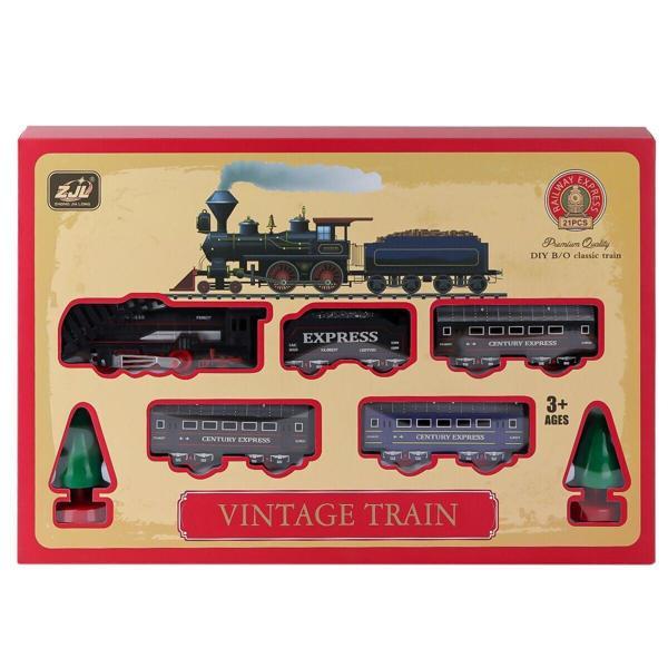 Öğretici Oyuncak 5299-69 Işıklı Tren 18 Parça Kız Erkek Çocuk Eğitici - Image 1