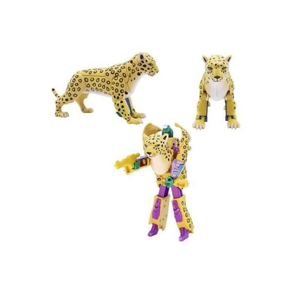 Öğretici Oyuncak 2556E Robota Dönüşen Çita Figür Kız Erkek Çocuk Eğitici - Image 1