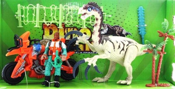 Kız Erkek Çocuk Oyuncak Dinozor Avcısı Motorlu Oyun Seti Kız Erkek Çocuk Eğitici - Image 1