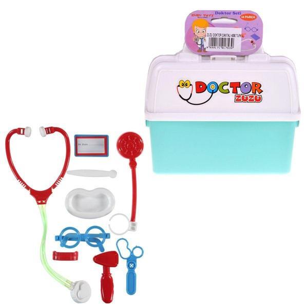 Öğretici Oyuncak 4090 Zuzu Çantalı Doktor Seti Kız Erkek Çocuk Eğitici - Image 1