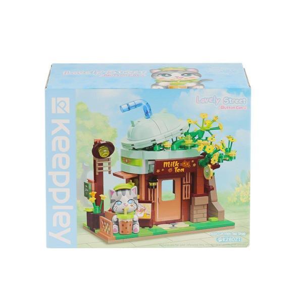 Öğretici Oyuncak KP28010 Keeppley Kapsül İstasyonu Blok Seti -Vagon life Kız Erkek Çocuk Eğitici  - Image 1