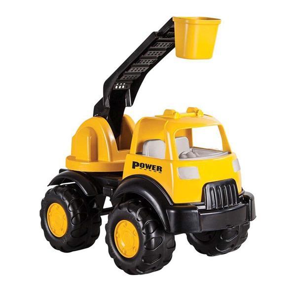 Öğretici Oyuncak Power İş Kamyonu Kız Erkek Çocuk Eğitici - Image 1