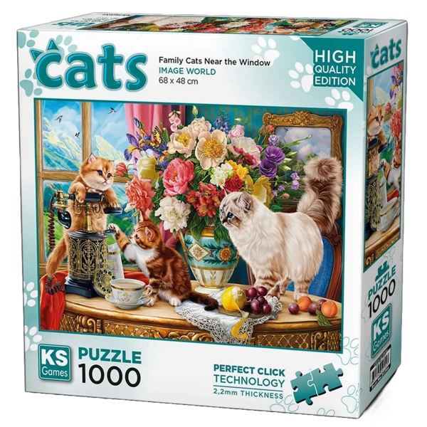 Öğretici Oyuncak KS Games Aurora Bliss Puzzle 1000 Parça 20797 Kız Erkek Çocuk Eğitici Eğitici Oy - Image 1