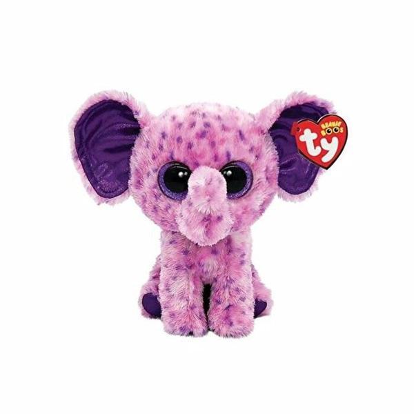 Kız Erkek Çocuk Oyuncak Ty Beanie Boos Peluş Fil Eva 15cm Kız Erkek Çocuk Eğitici - Image 1