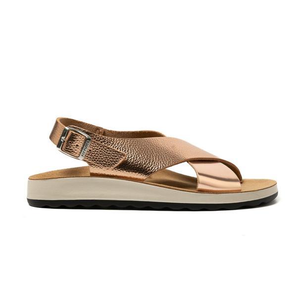 Kadın Sneaker ( Günlük) 77 G61 ZC Fly Flot Sandal 6488-Dark Gold - Image 1