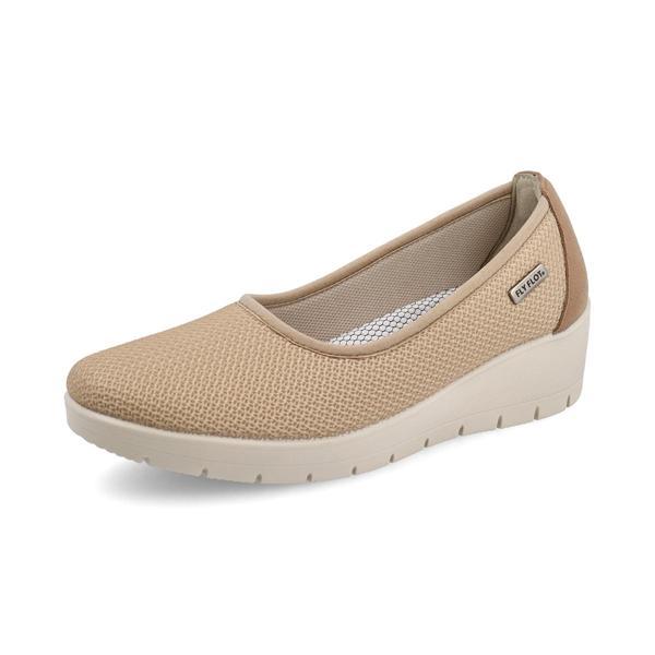 Kadın Sneaker ( Günlük) 18 X15 78 Fly Flot Shoe PIUMATECH 6009-Beige - Image 1