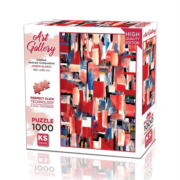 Öğretici Oyuncak KS Games No.10 Abstract Composition Puzzle 1000 Parça 20663 Kız Erkek Çocuk Eğitici - Image 1