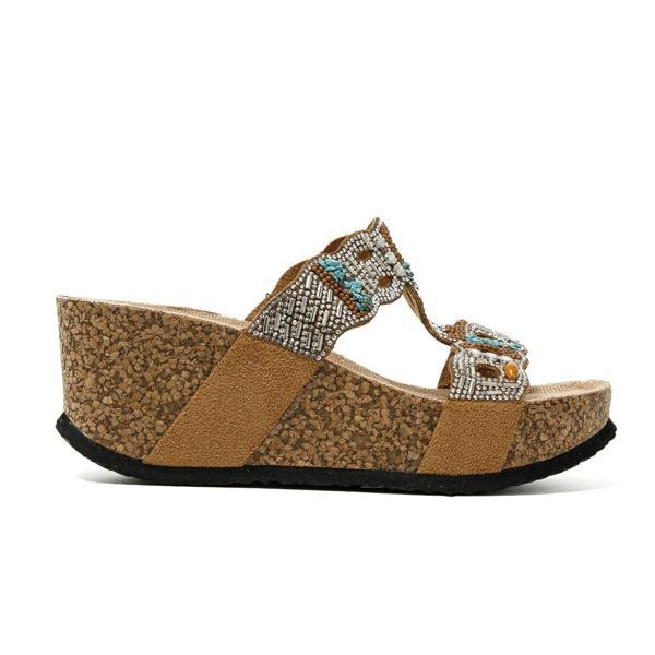 Kadın Terlik 25Y101 CL Guja Camel - Image 1
