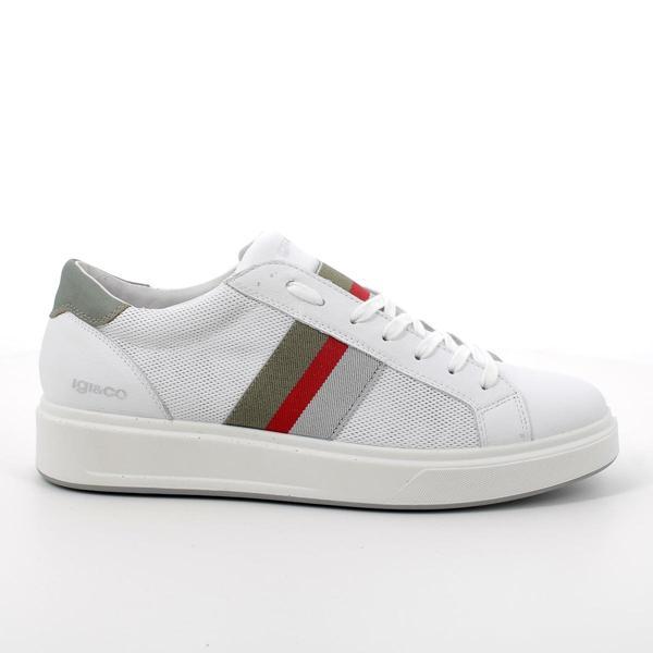 Erkek Sneaker ( Günlük) 5632222 UNE 56322 IGI&Co FIO.BOTT.MARTIN BIANCO/SALVIA - Image 1