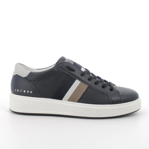 Erkek Sneaker ( Günlük) 5632211 UNE 56322 IGI&Co FIO.BOTT.MARTIN Blu Perla - Image 1