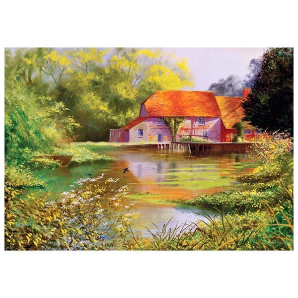 Öğretici Oyuncak KS Hampshire Millpool 1000 Parça Puzzle Kız Erkek Çocuk Eğiticil - Image 1