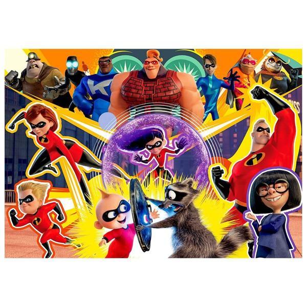 Öğretici Oyuncak KS Incredibles 2 Puzzle 200 Parça Kız Erkek Çocuk Eğitici - Image 1