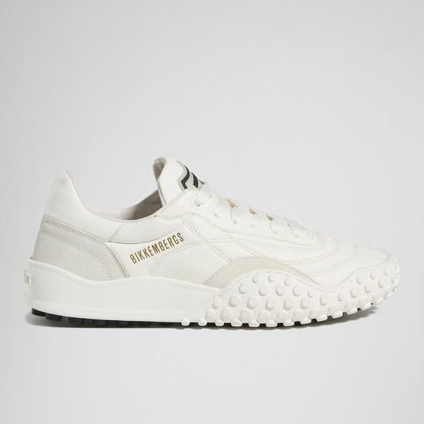 Erkek Sneaker ( Günlük) 27116/CP A BKKU Bikkembergs  64039996 Nappa White/Nappa White - Image 1