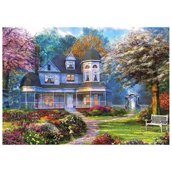 Öğretici Oyuncak KS Victorian Home 2000 Parça Puzzle Kız Erkek Çocuk Eğitici - Image 1