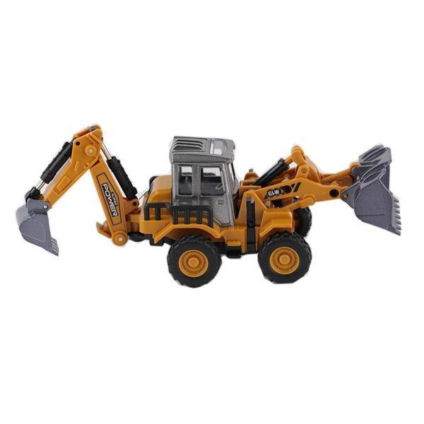 Öğretici Oyuncak SZT-9964 Sürtmeli Metal İnşaat Aracı Kepçe Kız Erkek Çocuk Eğitici Eğitici Oyunc - Image 1