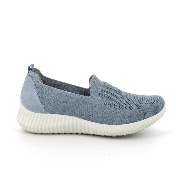 Kadın Sneaker ( Günlük) 5652255 DZK 56522 IGI&Co T.FLYKNIT6 RECY CIELO-ARGENTO - Image 1