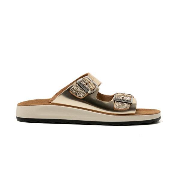 Kadın Sneaker ( Günlük) 77 G64 ZC Fly Flot Slipper 6430-Gold - Image 1