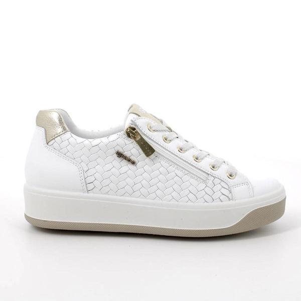 Kadın Sneaker ( Günlük) 7656500 IGI&Co DVX 76565 NAPPA SOFT Bianco - Image 1