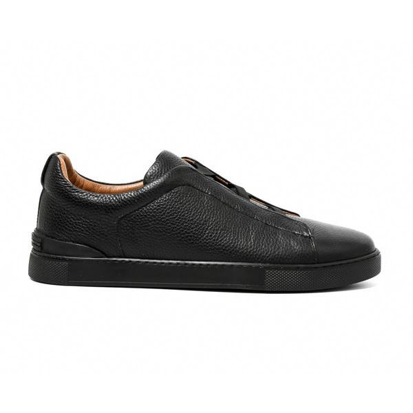 Erkek Sneaker ( Günlük) MO-15100A235-15100 Giuseppe Mengoni Siyah Flother - Image 1
