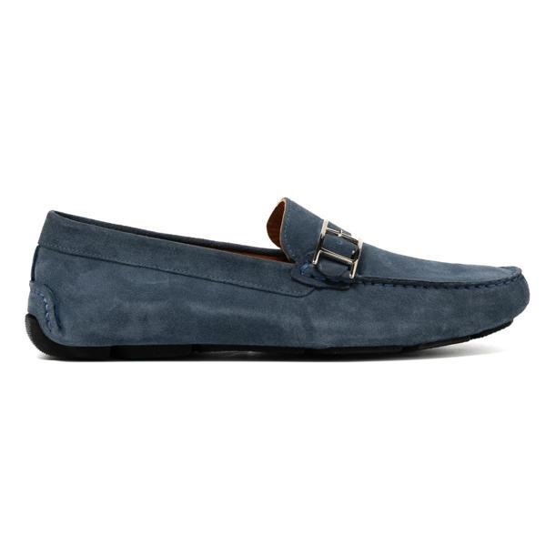 Erkek Oxford ( Klasik) MO-7574A044-7574 Giuseppe Mengoni İndigo Süet - Image 1
