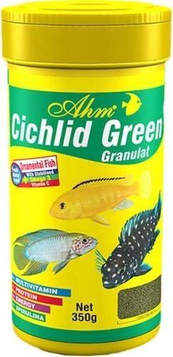 Ahm Cichlid Green Granulat 100 ml  - Image 1