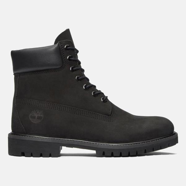 Erkek Bot (Outdoor) TB TB1100730011 Timberland Premium 6 INCH LACE UP WATERP Black - Image 1