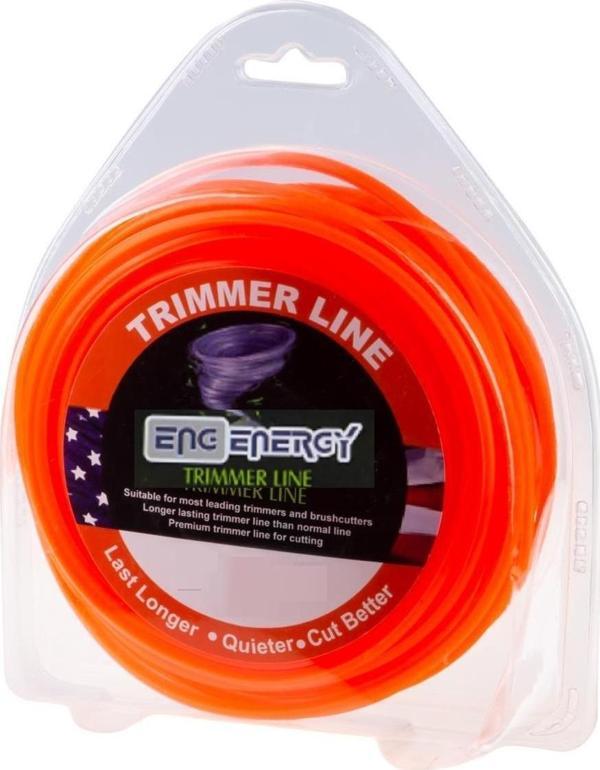 Energy Üçköşe Kırmızı Tırpan Misinası 3.5 mm 41 mt - Image 1