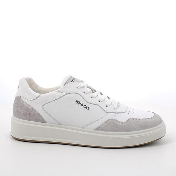 Erkek Sneaker ( Günlük) 4638122 IGI&Co UNE 46381 Bianco - Image 1