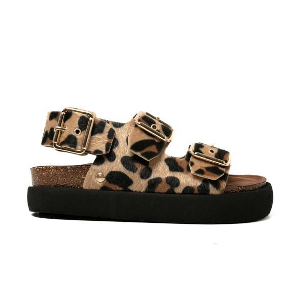 Kadın Terlik FELINA G106330 Genuins Vegan Leopard - Image 1