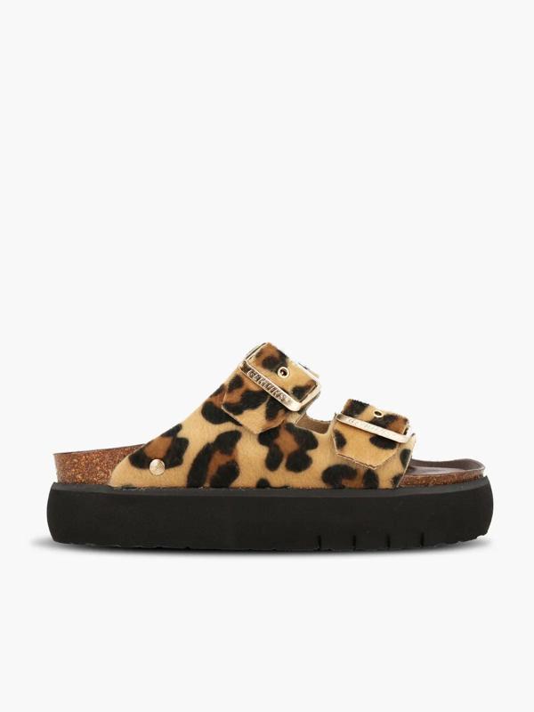 Kadın Terlik HONOLULU G106336 Genuins Vegan Leopard - Image 1