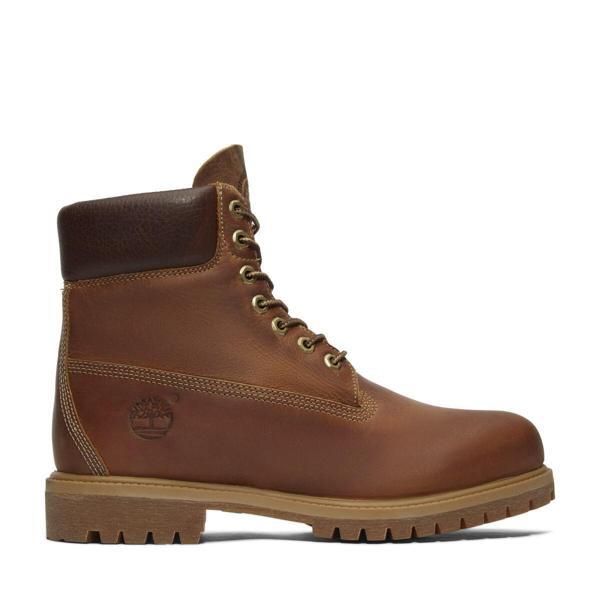 Erkek Bot (Outdoor) TB 1270942141 Timberland Premium 6 INCH LACE UP WATERP Brown - Image 1