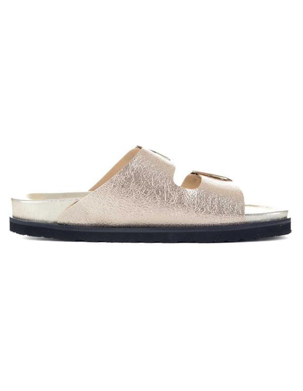 Kadın Terlik GALIA G105680 Genuins Vegan Platinium - Image 1