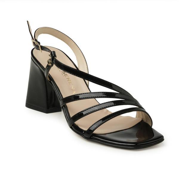 Kadın Sandalet 6F5203DP Donna Serena BLACK PATENT - Image 1