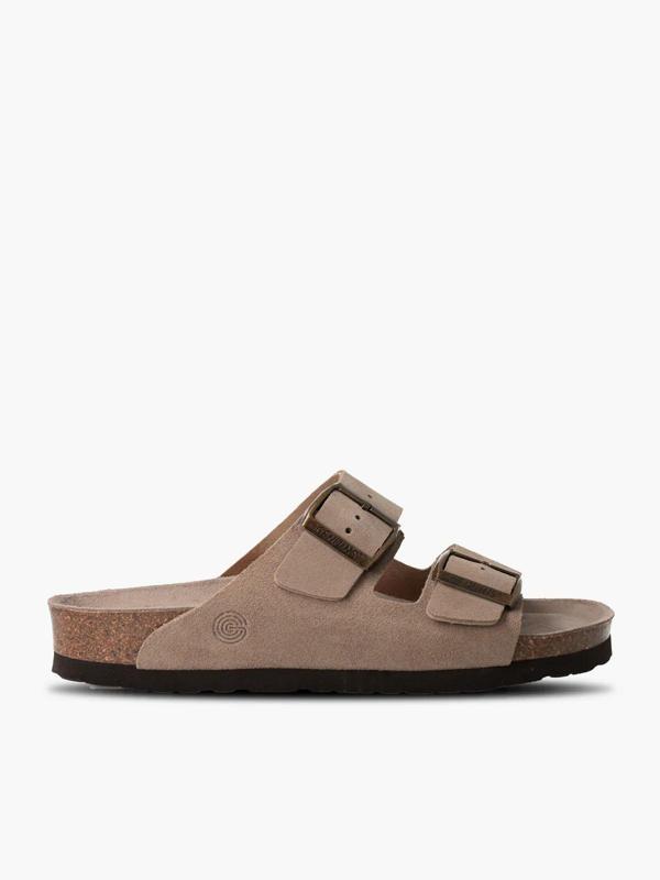 Kadın Terlik HAWAII G106000 Genuins Velour Taupe - Image 1
