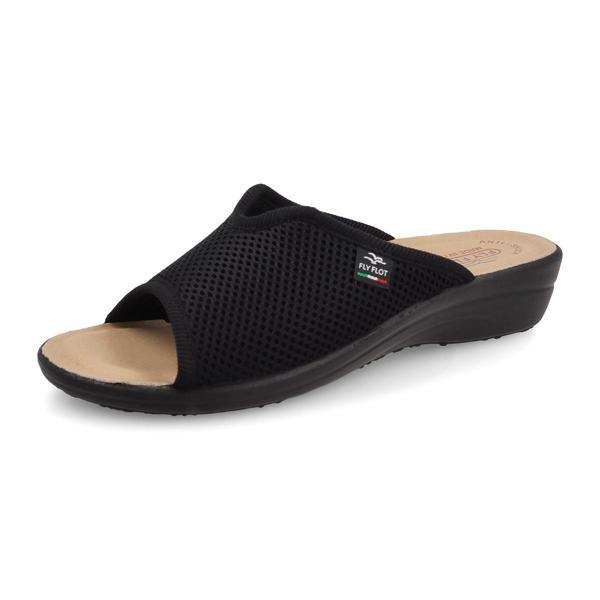 Kadın Terlik T4 429 FE Fly Flot Cloth Slipper FRESH CLASSIC 2003-Black - Image 1