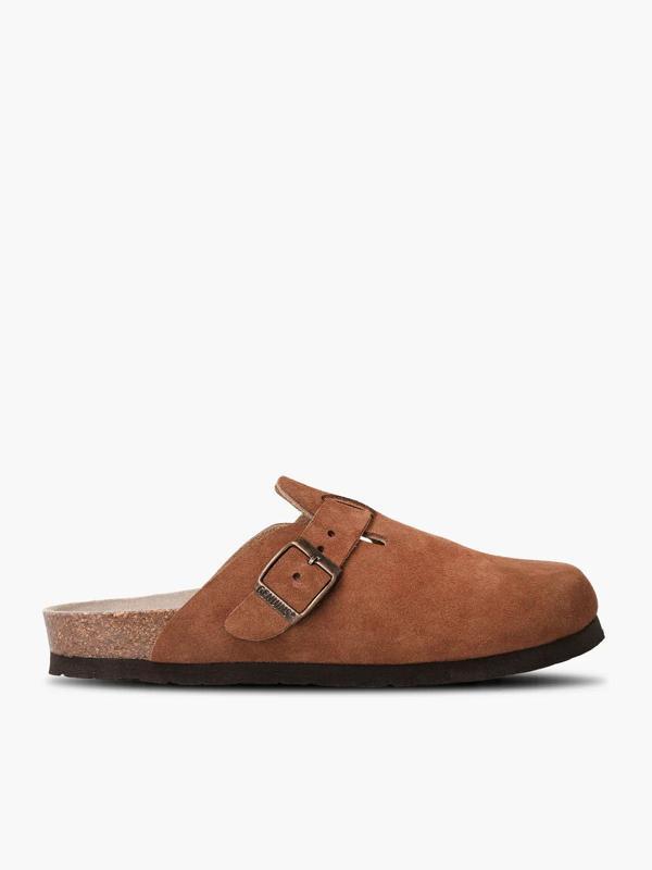Kadın Terlik RIVA G105937 Genuins Velour Mandorla - Image 1