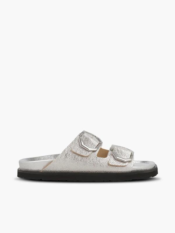 Kadın Terlik GALIA G105679 Genuins Vegan Silver - Image 1