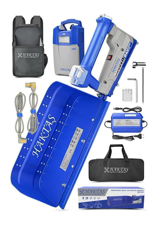 Haktaş Çay Toplama Makinası Profesyonel Hkt400 24 V 10 Ah 4 Vites - Image 1