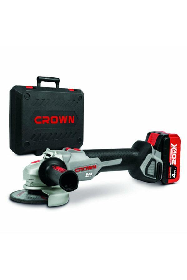 Crown Akülü Avuç Taşlama Flex 20V-4Ah 115Mm Ct23001-115Hx-4 Bmc - Image 1