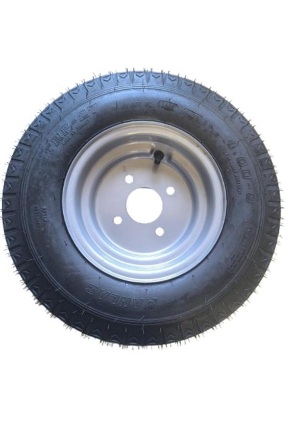 Anlas Çapa Römork Cok Amaçlı 4.00*8 Dublex Havalı 10 Pr Kat Düz Desen Lastık - Image 1