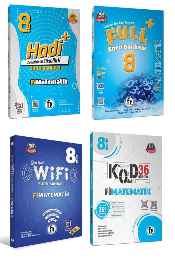 Fi Yayınları 8. Sınıf LGS Matematik Konu Soru Deneme Full Set - Özgün Bilim Yayınları - Image 1