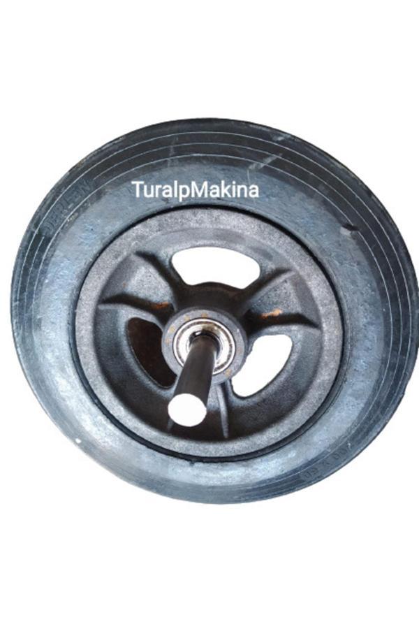 Turalp El Arabası Milli Teker Pik Döküm Jant Dolgu Teker - Image 1