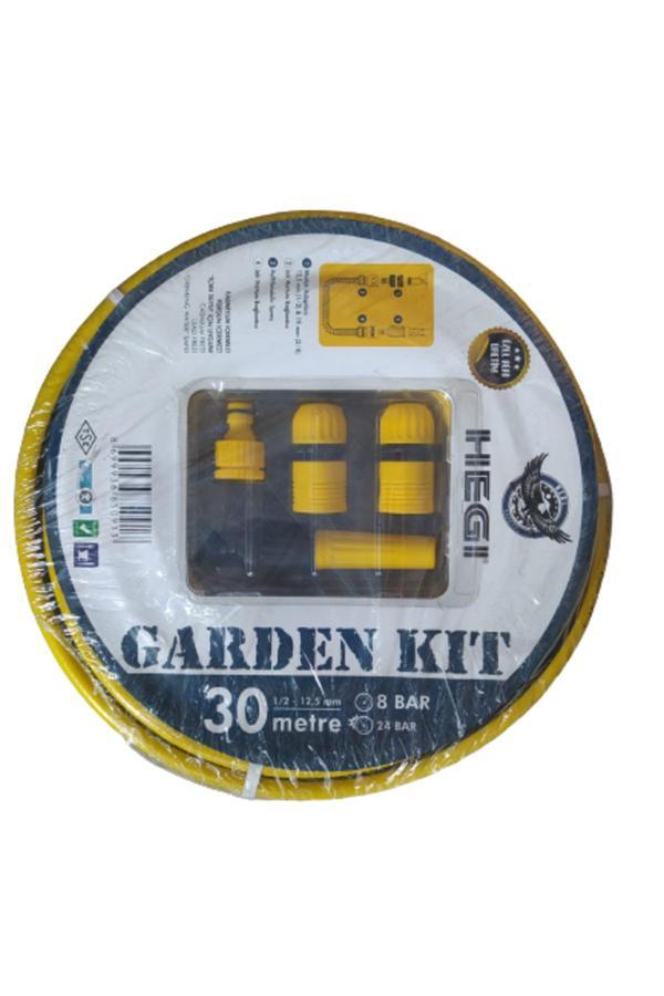 Hegi Bahçe Hortumu 30 Mt 1/2 - 12,5 Mm Jak Setli - Image 1