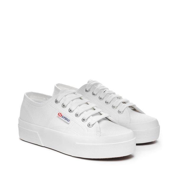 Kadın Sneaker ( Günlük) S21384W Superga 2740 PLATFORM White-901-SP - Image 1