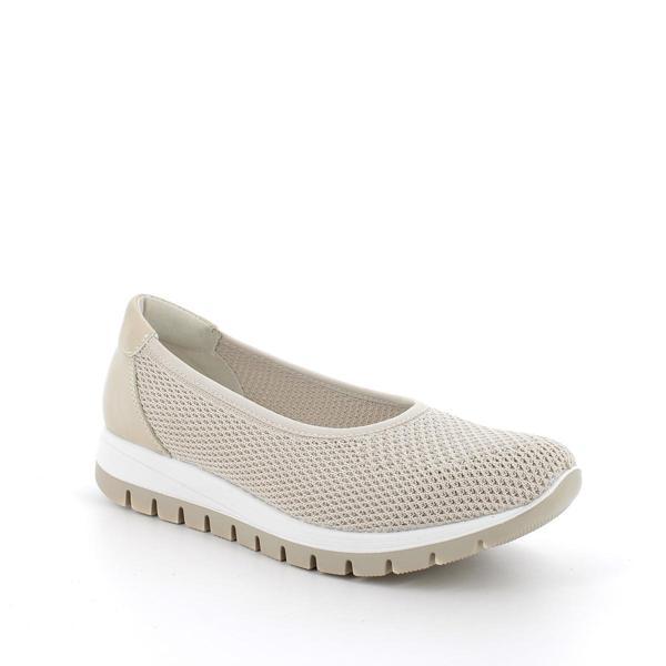 Kadın Babet 7658522 IGI&Co DEH 76585 T.FLYKNIT 25 RE Cream-Plat - Image 1